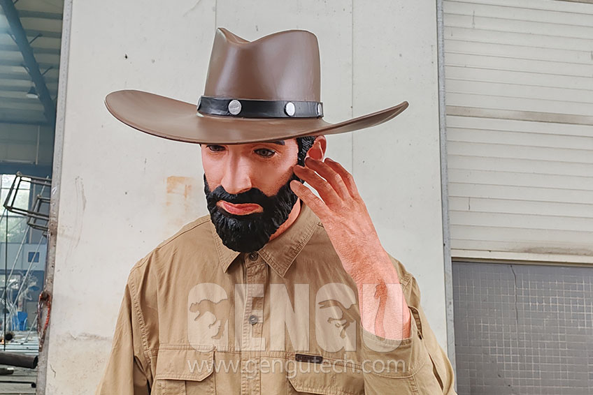 Western cowboys are perfectly presented by 3D printing technology
